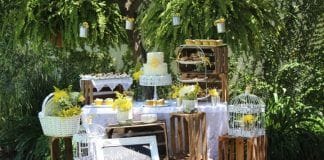Decoración para bodas al aire libre