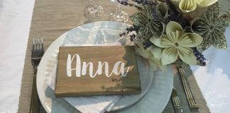 Decoración de mesas para bodas