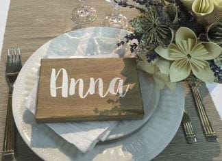 Decoración de mesas para bodas