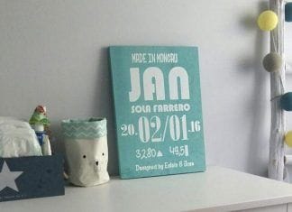 Decorar con letreros la habitación infantil