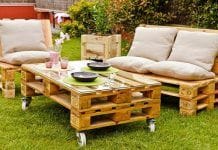 Ideas de mobiliario reciclado con palets de madera