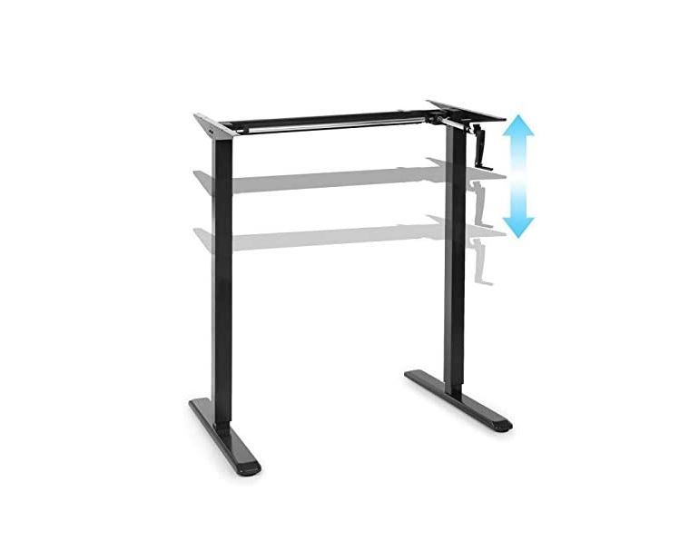 estructura de una mesa ajustable mecánica