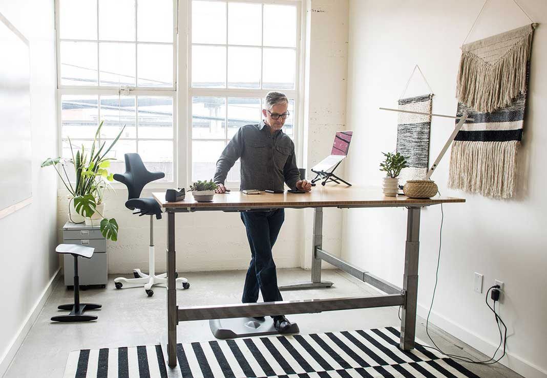 mesa ajustable en altura - standing desk