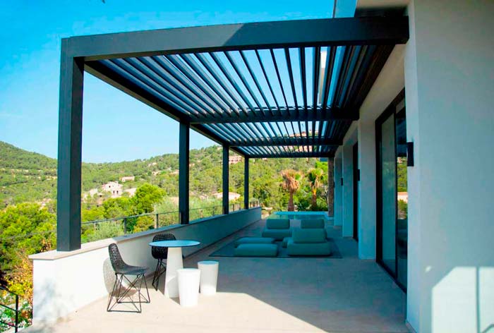 Pérgolas bioclimáticas, le mejor pérgola para terrazas y jardines
