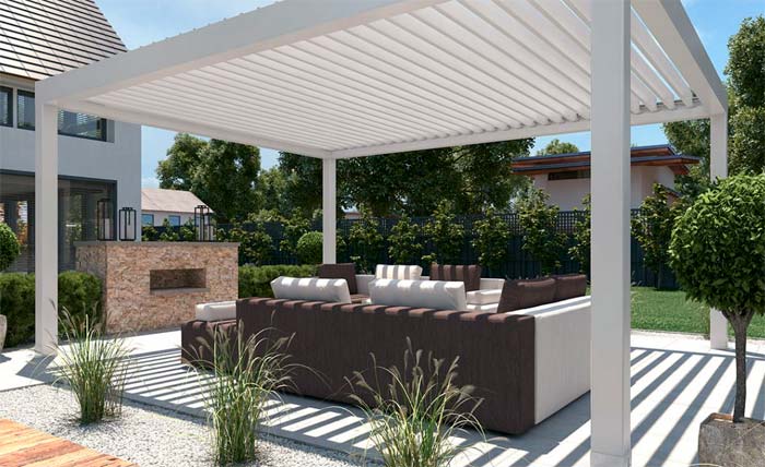 Pérgolas bioclimáticas, le mejor pérgola para terrazas y jardines