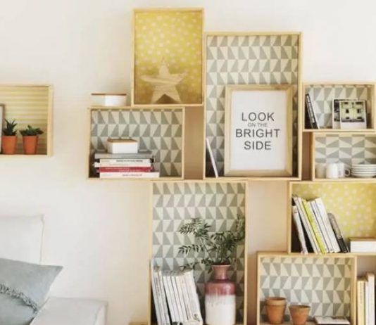 Cómo hacer estanterías y cajones con cajas de madera